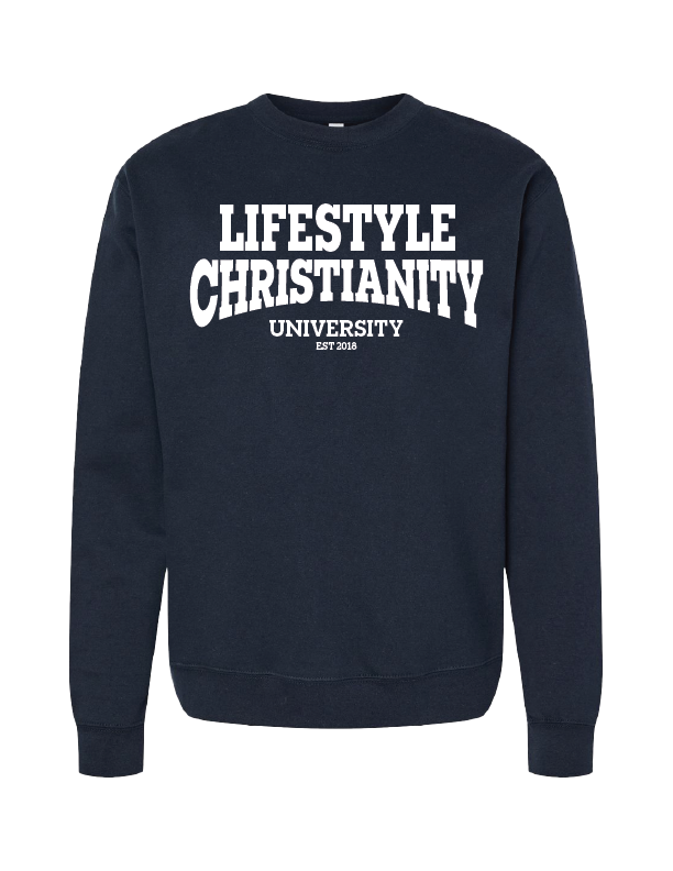 LCU Navy Blue Crewneck Sweater
