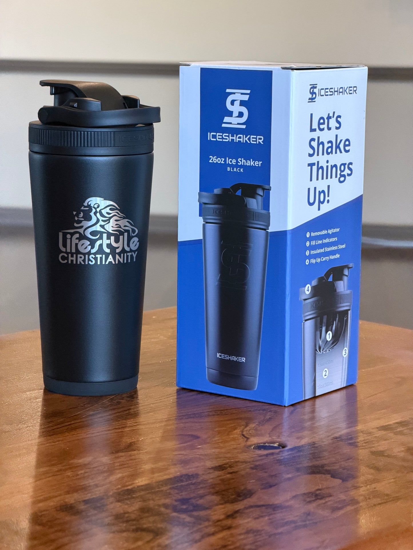 Black Tumbler 26oz