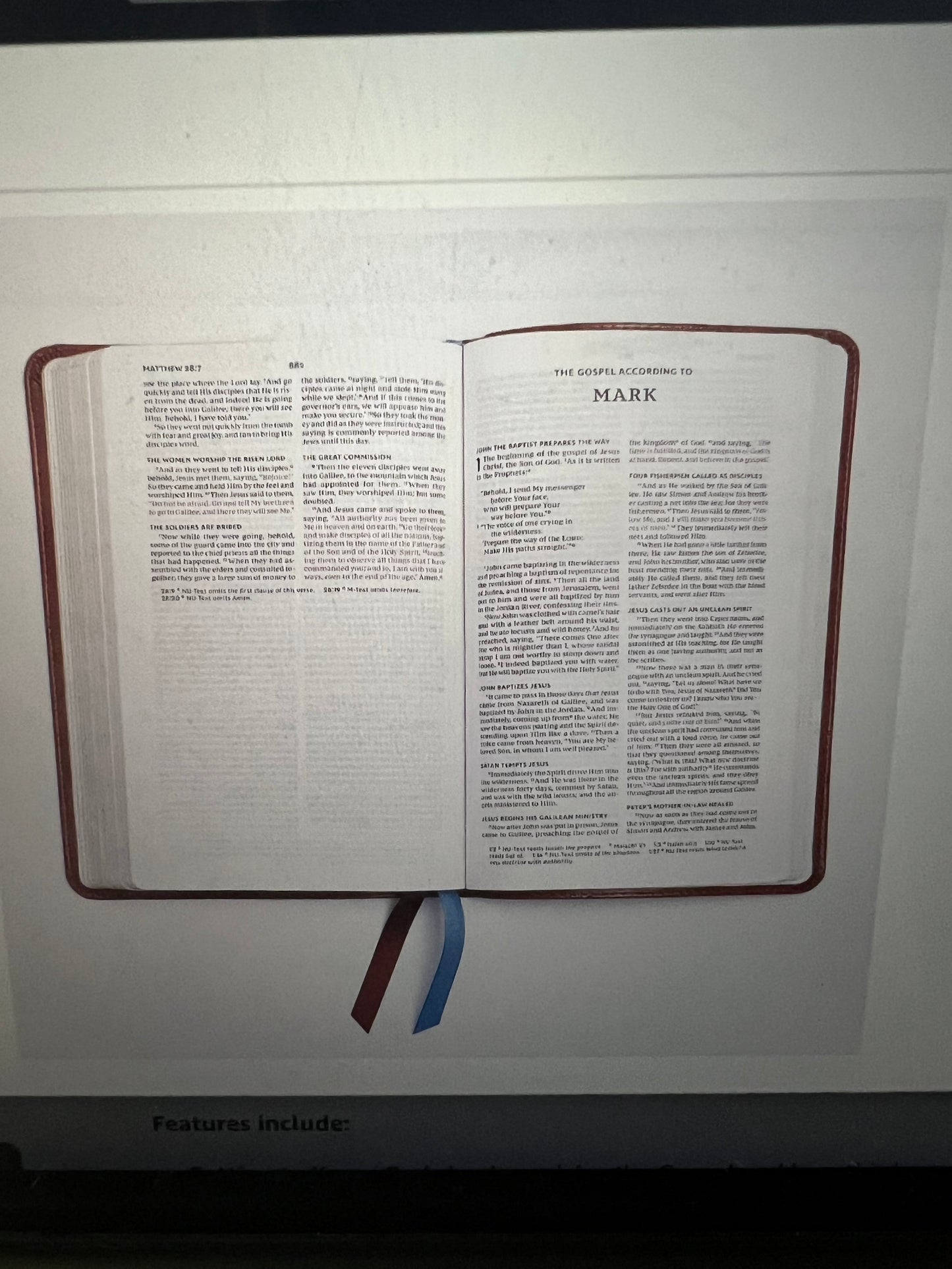 NKJV, Thinline Bible YouthEdition, Leathersoft, Brown, Red Letter Comfort Print