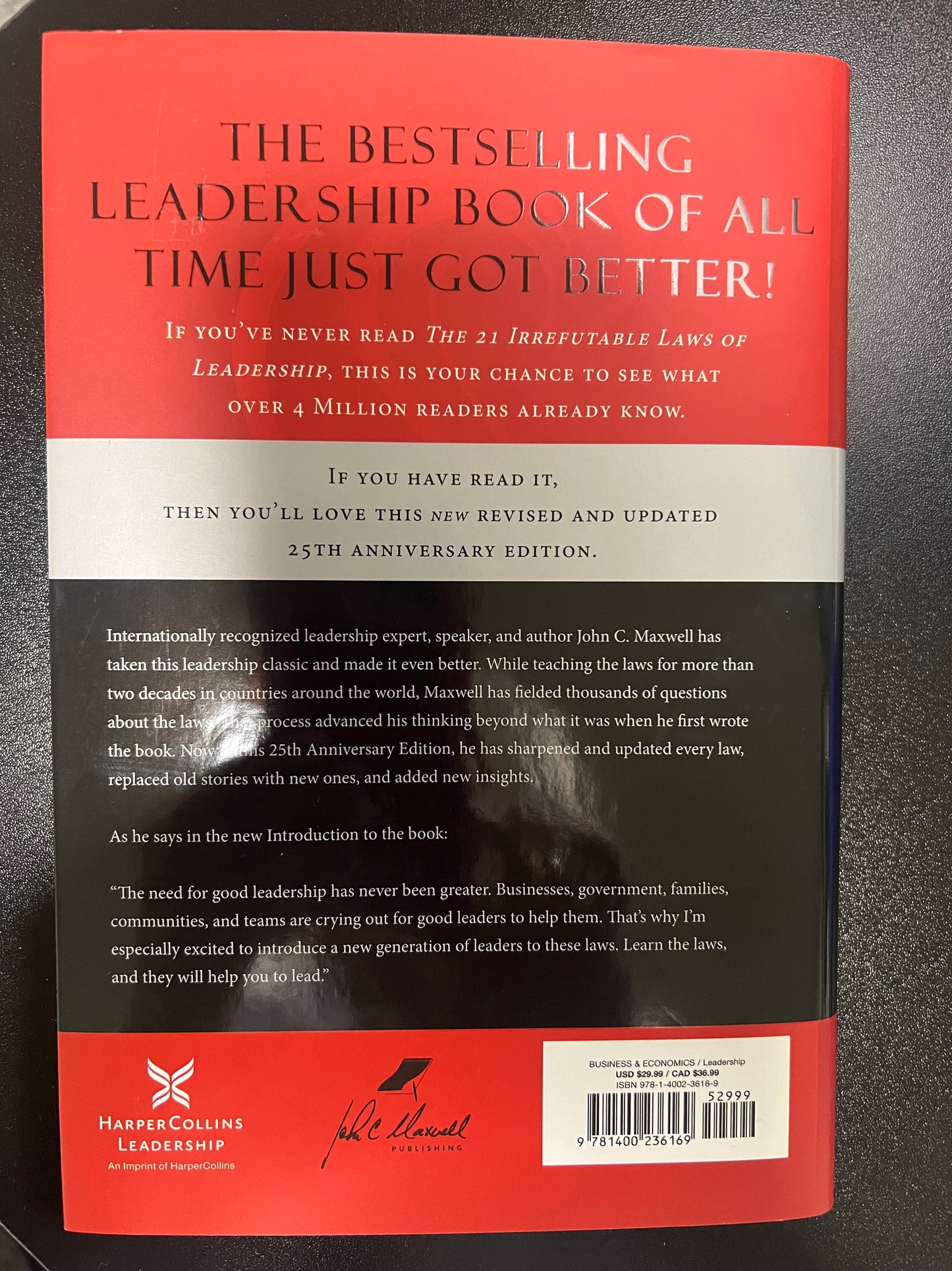 Laws of Leadership