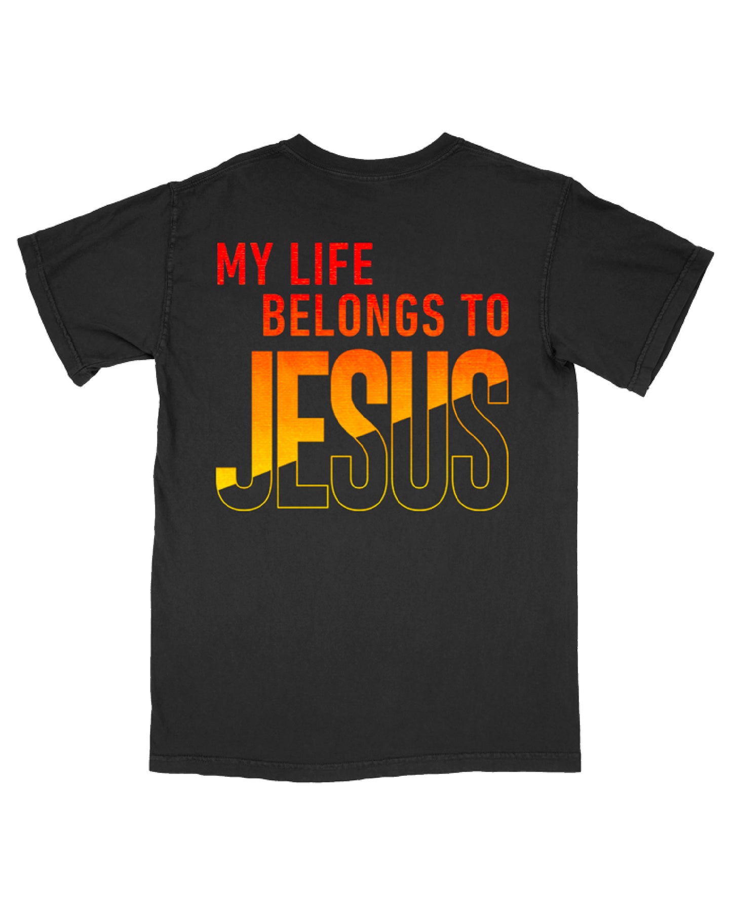 Neon "My Life" Crew Neck