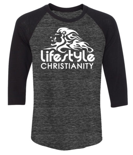 Black Sleeve Baseball Tee