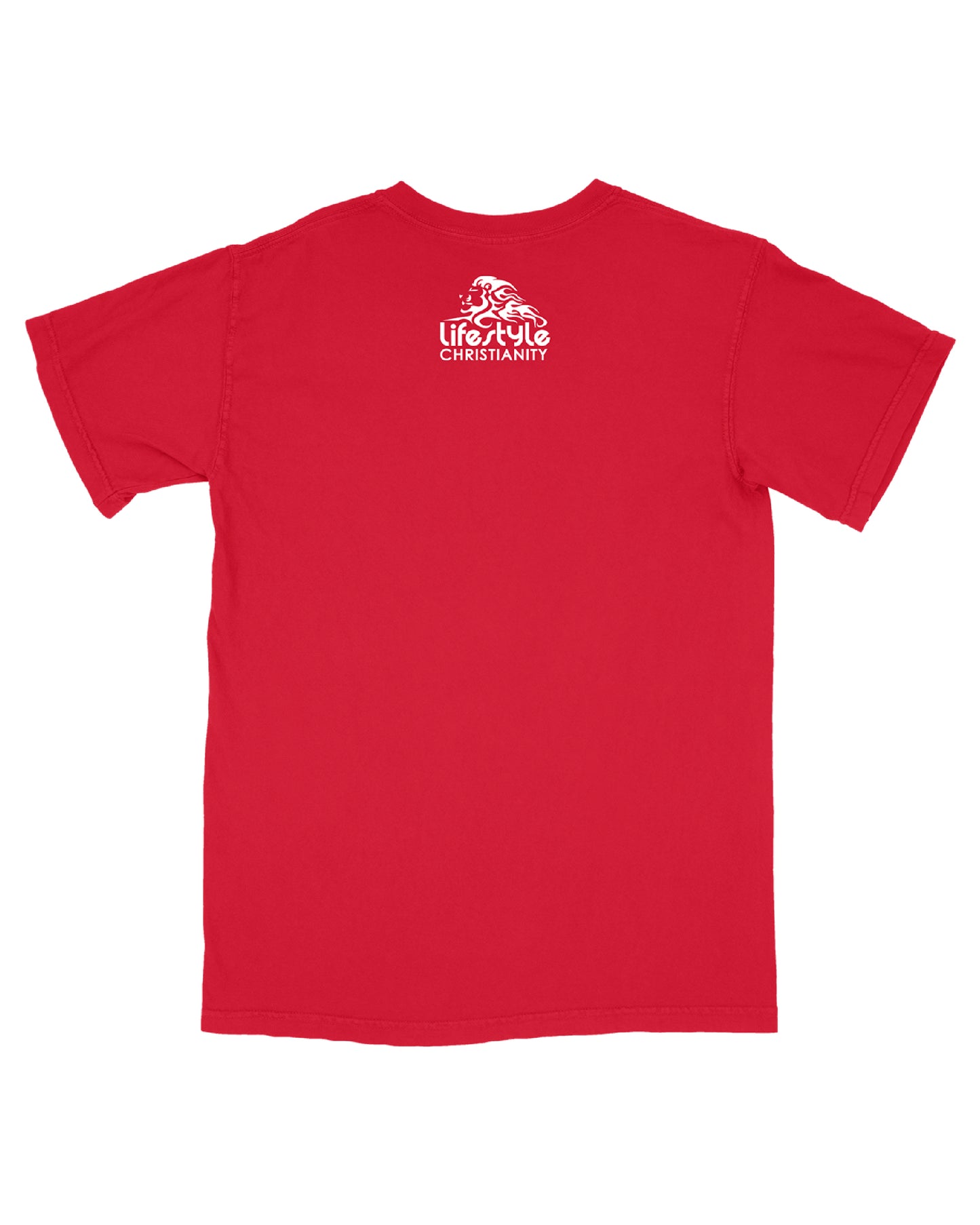 Red LCU with White Logo Print