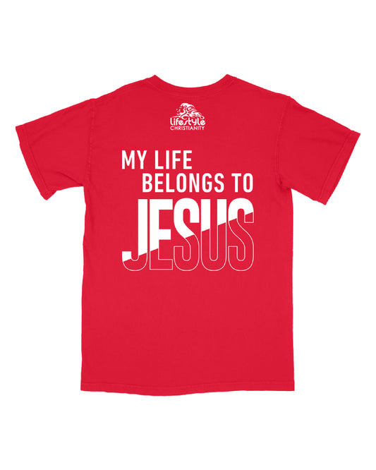 Red  My Life Belongs to Jesus