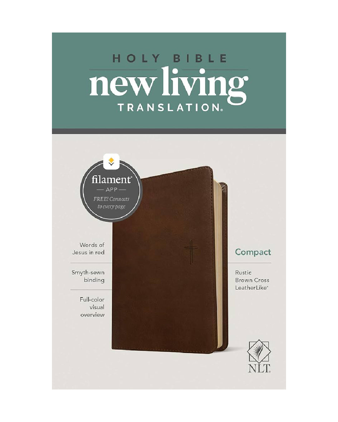 NLT Compact Bible, Filament- Enabled Edition