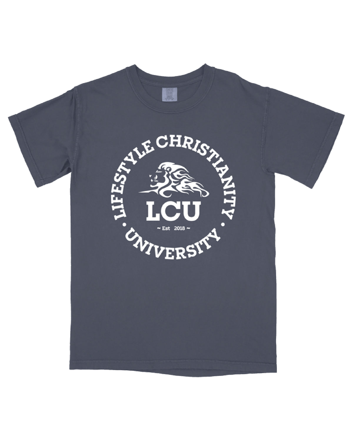 LCU Circle Logo Demin Color T- Shirt – Lifestyle Christianity