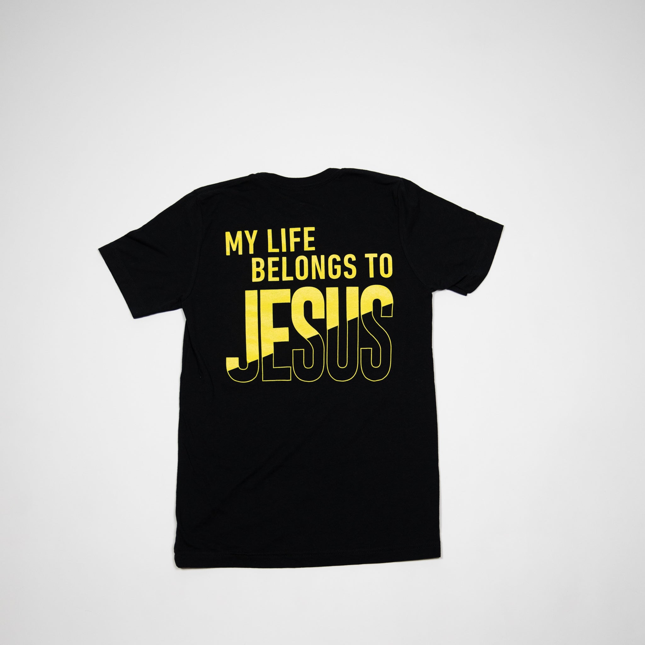 Neon Yellow LC Tee (My Life Belongs to Jesus)