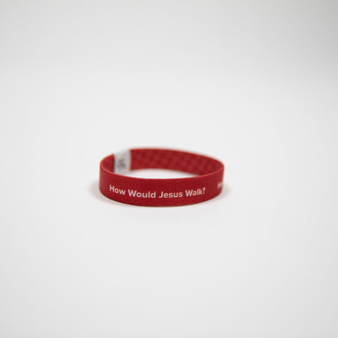 Red Fabric bracelet